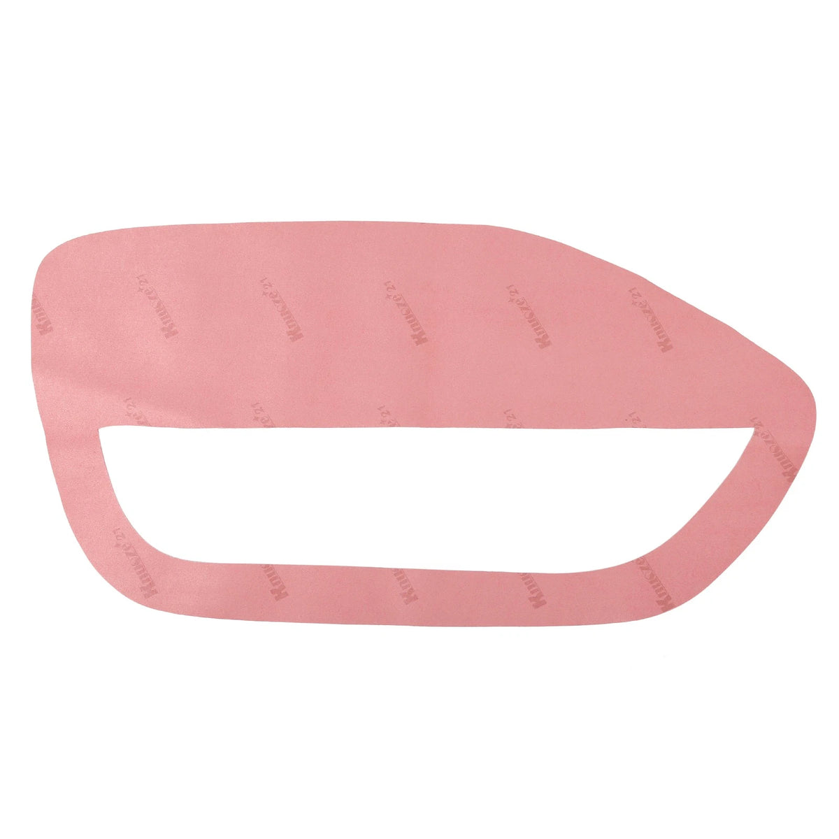 Red Microfiber Leather Door Panel Insert Cards Cover for Ford Mustang