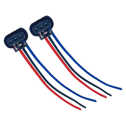 2 x 3 Pin Ignition Coil Connector Wiring Harness for Jeep Wrangler (2018-2024)