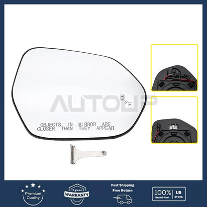Mirror Glass Heated Right Side for Toyota Camry (2018–2022)