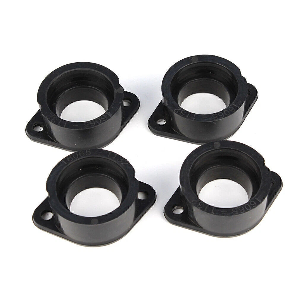 4Pc Carburetor Intake Manifold Boot for Kawasaki KZ650H2/H3 (1977-1978)