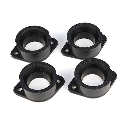 4Pc Carburetor Intake Manifold Boot for Kawasaki KZ650H2/H3 (1977-1978)