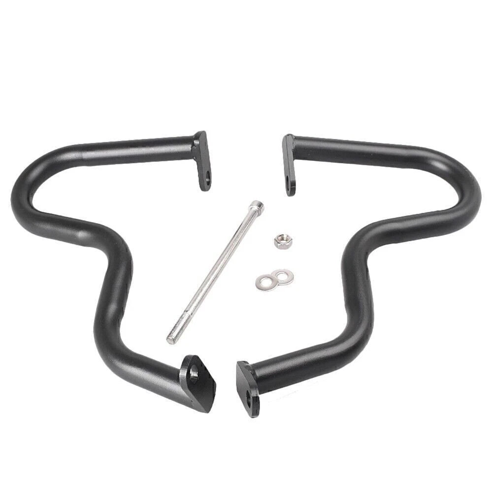 Black Crash Protection Bars for Kawasaki ER-6N (2012-2015)