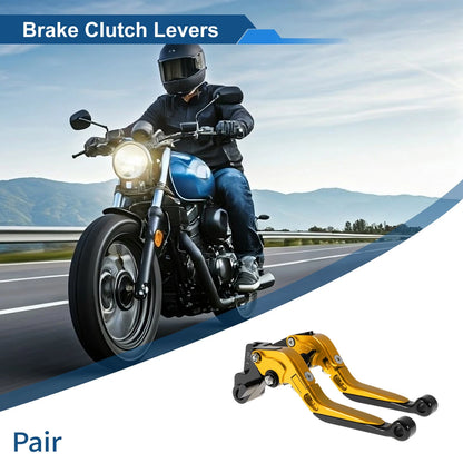 Brake Clutch Lever Adjustable Short Long for Kawasaki ER-5 (1996–2000)