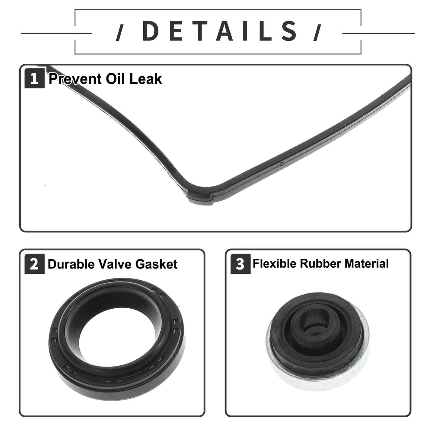 Valve Cover Gasket for Honda CR-V, Accord, Civic, Acura (2001-2023)