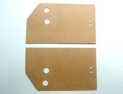Door Panel Cardboard 2 x Pair for Porsche 356 (1955–1963)
