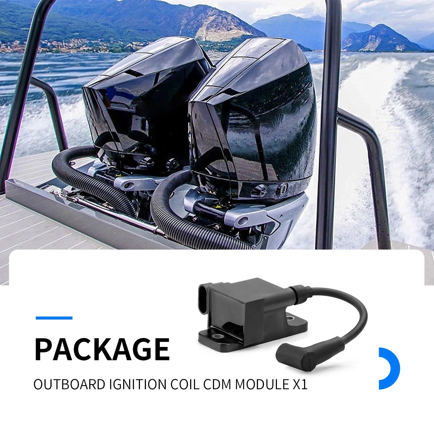 Ignition Coil for Mercury 30-300HP Outboard Motor