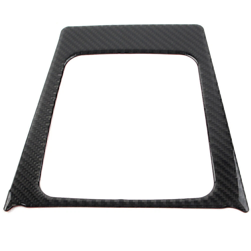 Carbon Fiber Black Gear Shift Panel Trim for Subaru Forester (2013-2018)