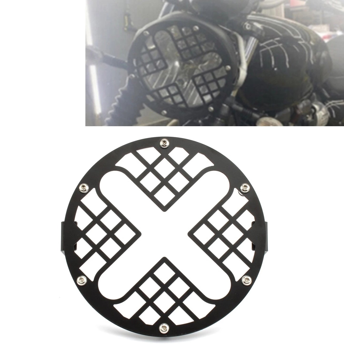 Grille Mesh Guard Cover for Triumph Bonneville T100 T120 (2016-2023)