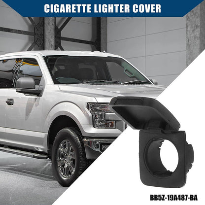 12V Console Power Outlet Cover Cap for Ford Edge Expedition F-150 (2015-2023)