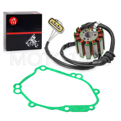 Magneto Stator & Gasket for Yamaha YZF-R1 R1 FZ1 FZ8 FZS1 (2004–2016)