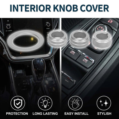 Engine Start Mirror Knob Covers for Subaru WRX (2022-2023) - 4 Pcs
