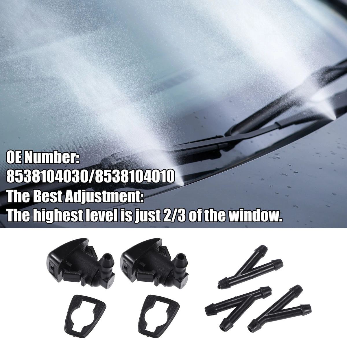 Windshield Washer Nozzle Spray for Toyota Tacoma (2005-2023)