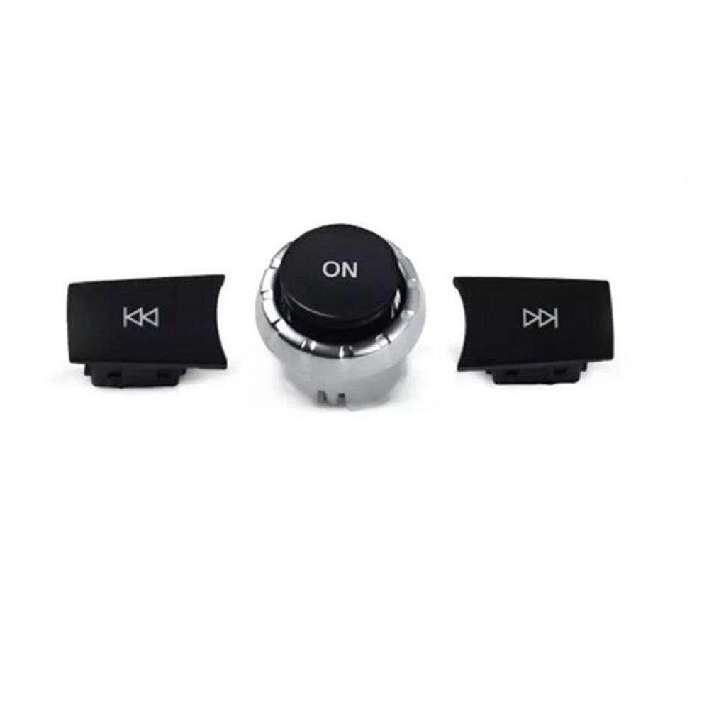 CD Audio Control Button Knob Cover for 2012-2015 Benz W166 ML GL (2012-2015)