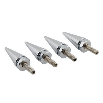 4 x Chrome Spike Windscreen Screw Bolts for Harley Touring Road Glide (1998-2025)