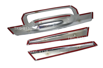 Chrome Tailgate Accent V.2 for Isuzu D-Max (2012-2015)