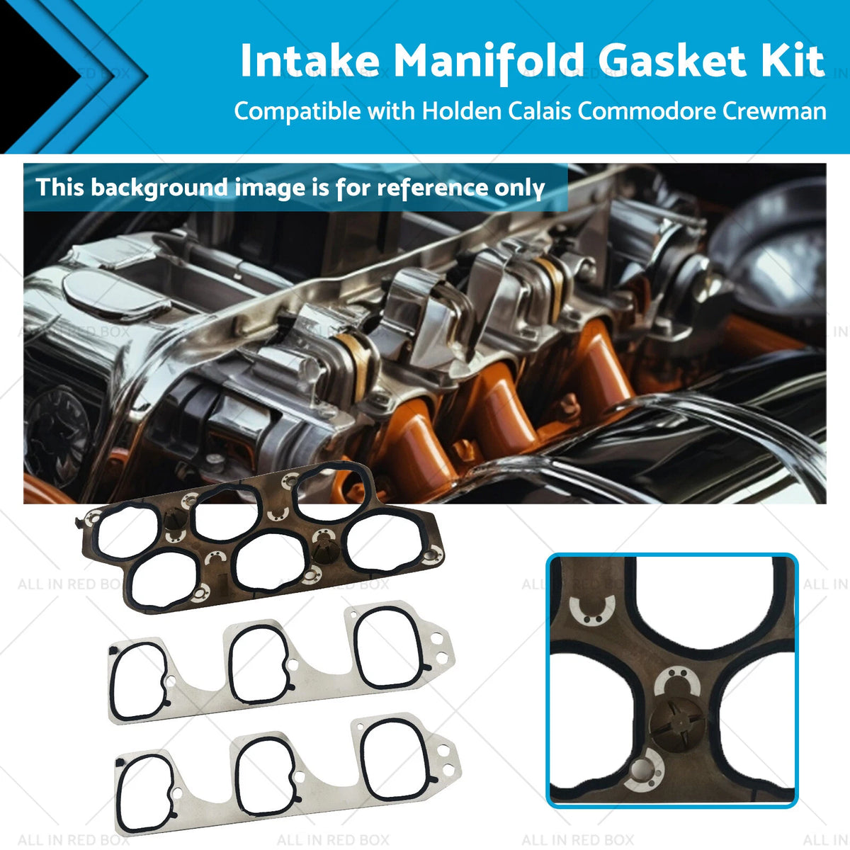 Intake Manifold Gasket for Holden Commodore VZ VE VF Alloytec (2004-2017)