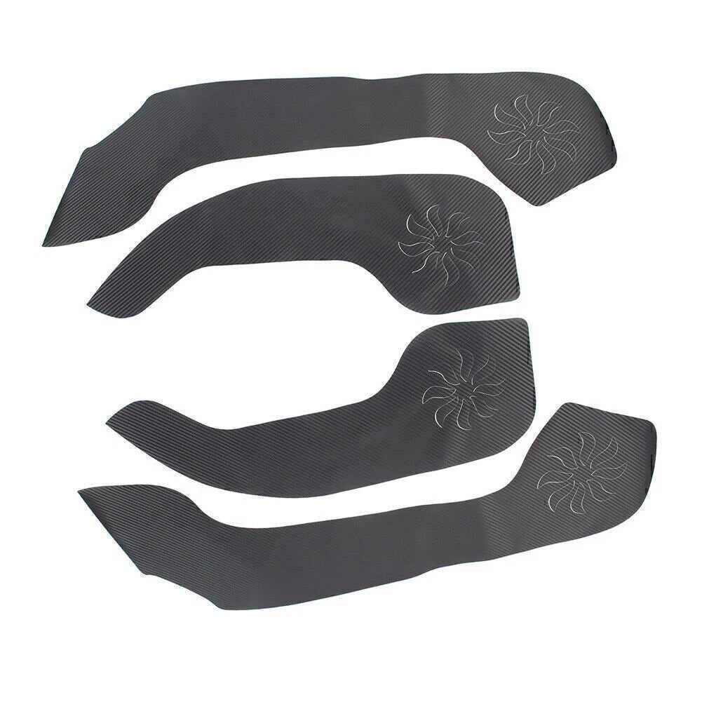 Kia Forte Door Anti Kick Pad Protection Cover Trims 4 x Pcs (2009-2013)