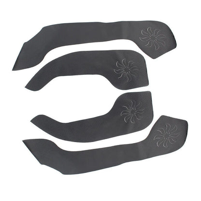 Kia Forte Door Anti Kick Pad Protection Cover Trims 4 x Pcs (2009-2013)