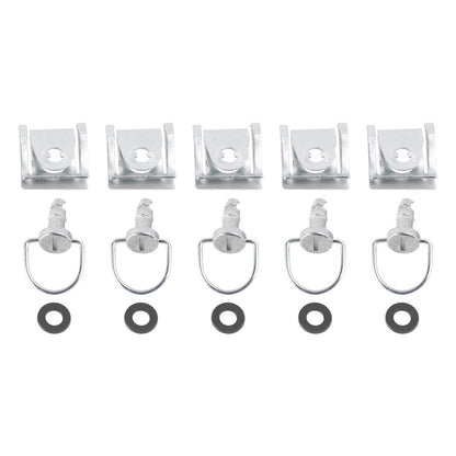 5 Piece Quick Release Fairing Strap Set for Motorcycle (14mm)