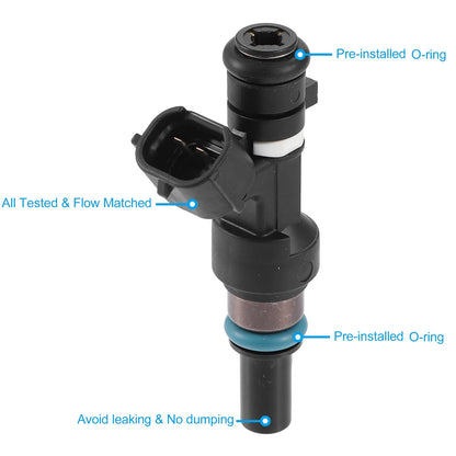 4 x Fuel Injectors for Nissan Micra, Note (2010-2013)