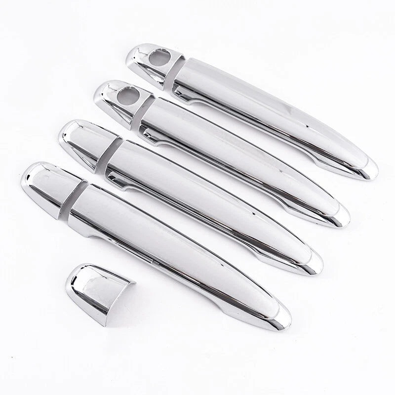Chrome 4 Door Handle Covers for 2005-2015 Toyota Tacoma & 2003-2009 4Runner Set