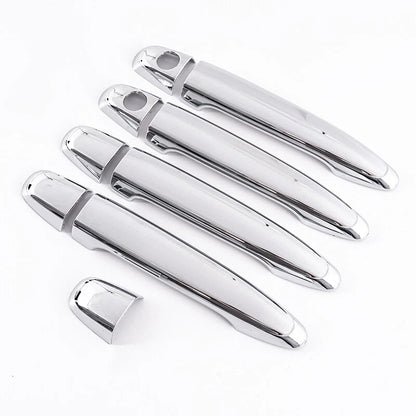 Chrome 4 Door Handle Covers for 2005-2015 Toyota Tacoma & 2003-2009 4Runner Set