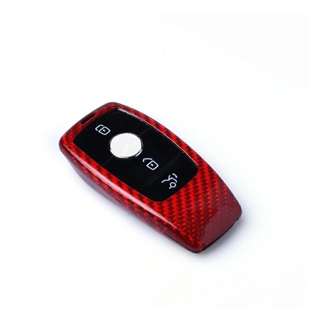 Carbon Fiber Key Case Cover for Mercedes E Class W213 (2016-2018)