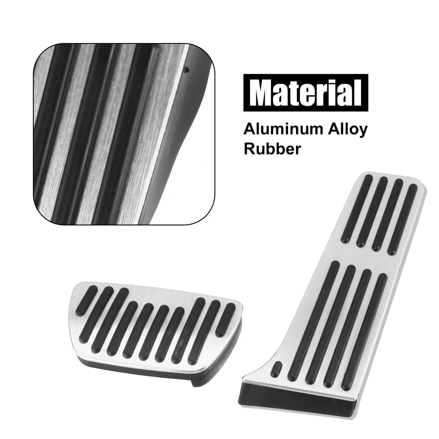 Anti-Slip Brake & Gas Pedal Pads for Toyota