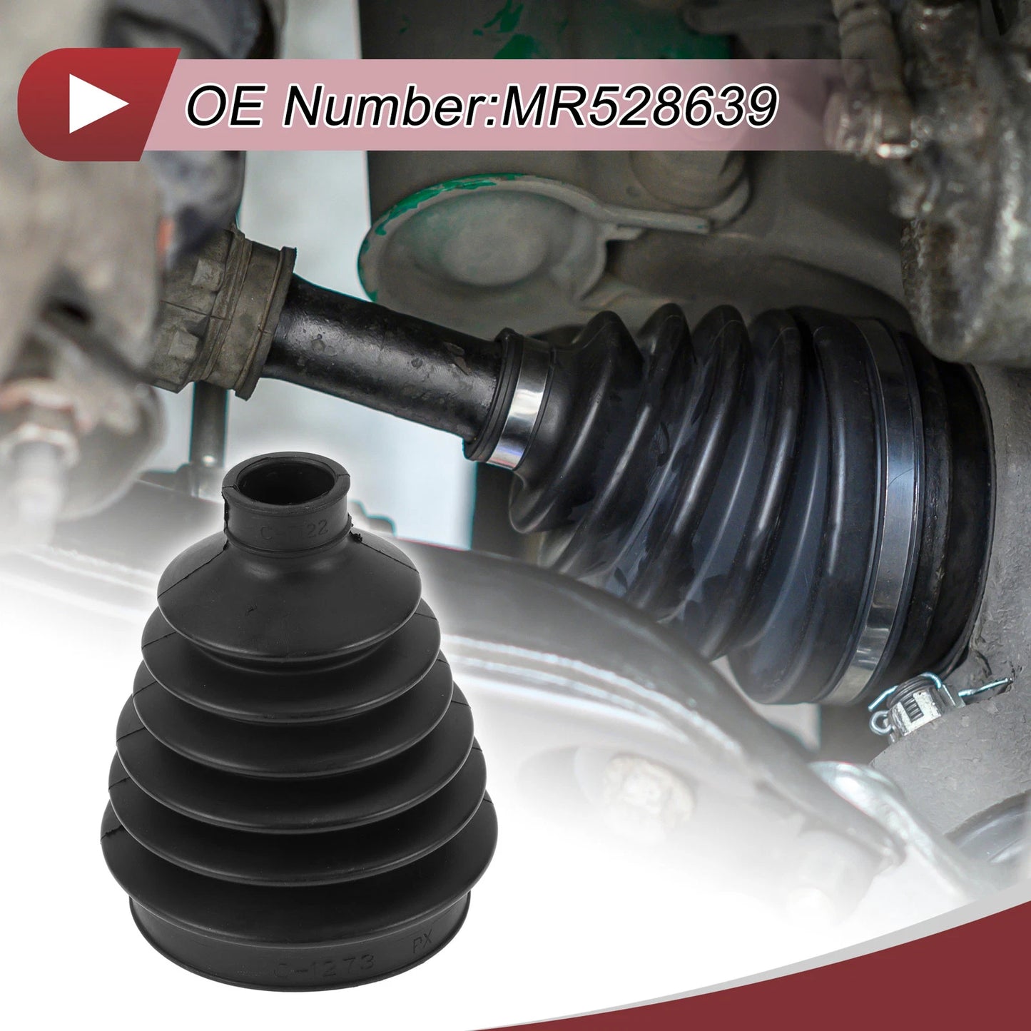 Outer CV Joint Boot Kit w/ Clamps for Mitsubishi Montero (2001-2006)