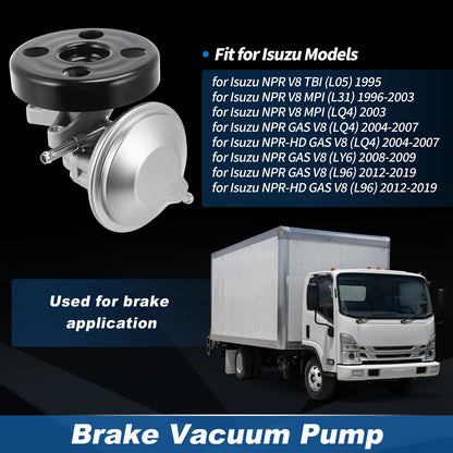 Brake Vacuum Pump for Isuzu NPR V8 TBI (1995)