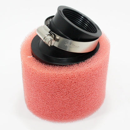 41mm 42mm Bent Angled Foam Air Filter Pod for PIT Quad Dirt Bike ATV Buggy