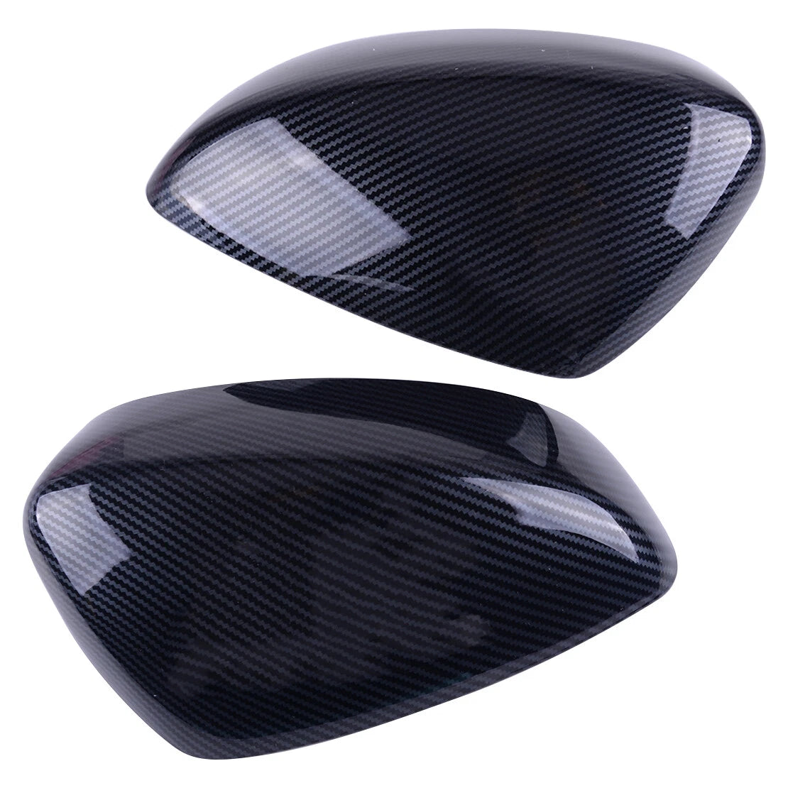 Carbon Fiber Style Rearview Mirror Covers for Mazda 3 Axela (2014-2016)