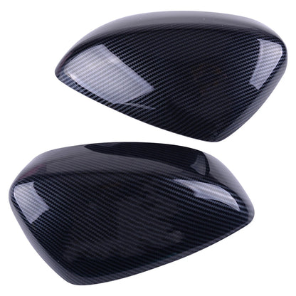 Carbon Fiber Style Rearview Mirror Covers for Mazda 3 Axela (2014-2016)
