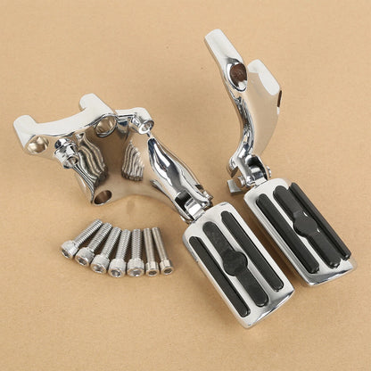 Rear Passenger Footpeg Mounts for Harley Sportster 883 Roadster (2014-2022)