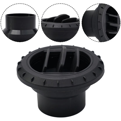 60mm Rotatable Black Air Vent Outlet for Diesel Heater