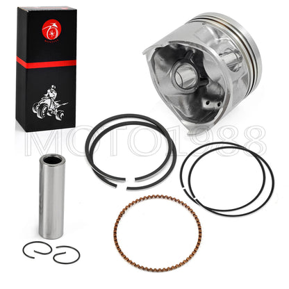 285cc Piston & Ring Kit .50mm Oversize Bore for Yamaha Golf Cart G2-G11 (1988–2010)