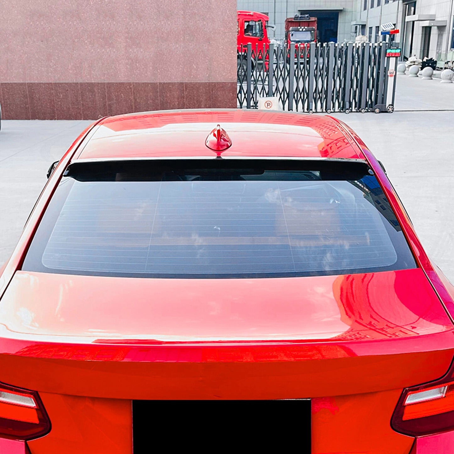 1pc Rear Boot Spoiler Lip for BMW 2 Series F22 (2014-2019) Carbon Look