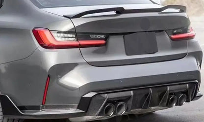 ABS Glossy Black Rear Trunk Spoiler Wing for BMW 3 Series G20 (2019-2024)