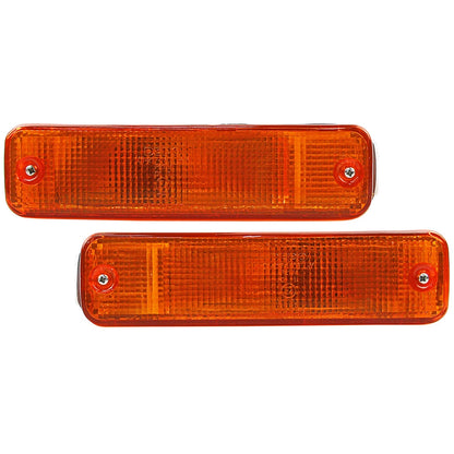 Bumper Indicator Signal Light Set for Honda Civic ED3 ED4 ED6 ED7 (1988-1989)