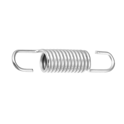 4 Pcs 6cm Silver Tone Motorcycle Brake Pedal Return Spring for Suzuki
