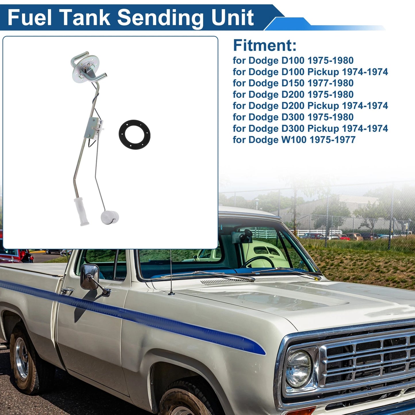Fuel Level Sending Unit Module for Dodge D100 (1975-1980)