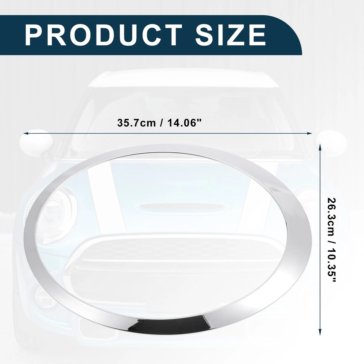 Front Right Headlight Trim Bezel for Mini Cooper (2007-2015)