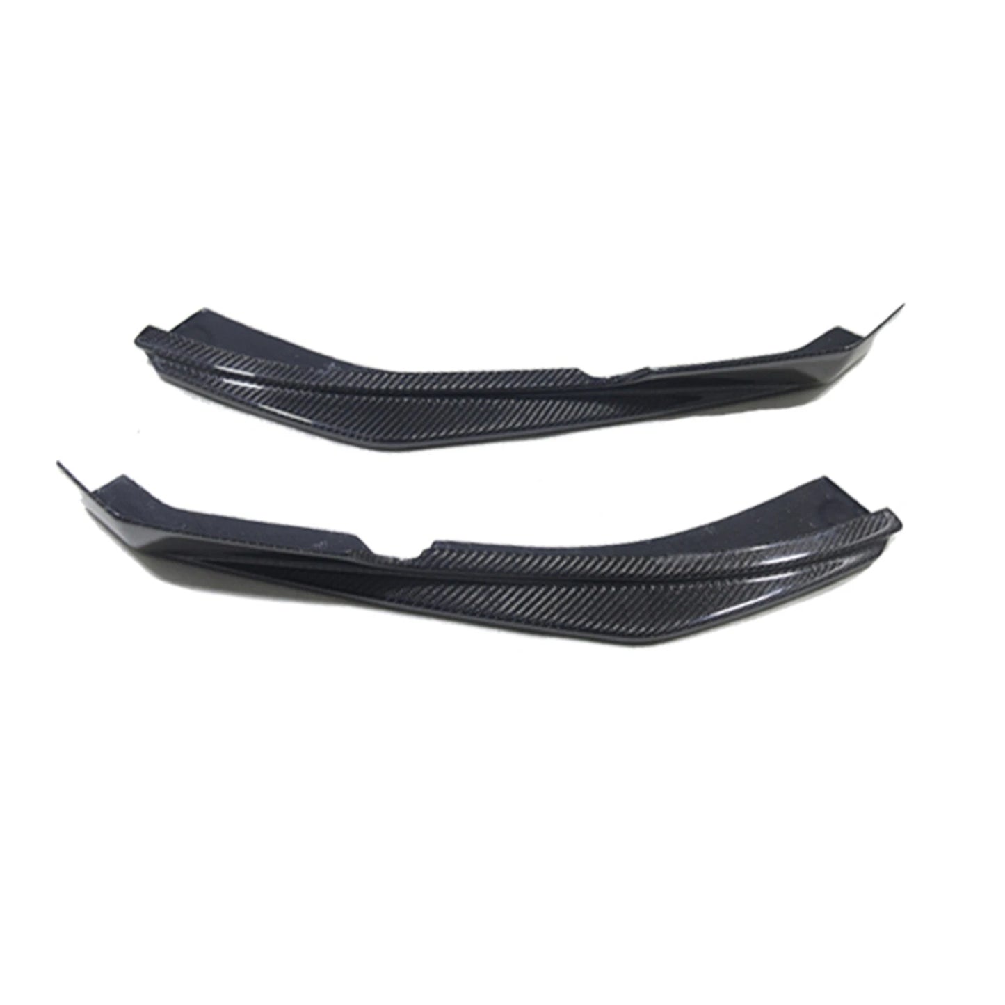 2 x Front Bumper Side Splitters for Maserati Gran Turismo GT GTS (2008-2014)