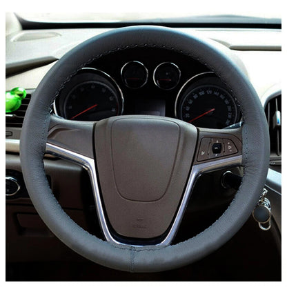 PU Leather Steering Wheel Cover for Universal Cars