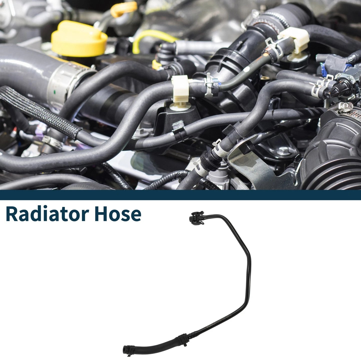 Heater Hose for Volvo S60 II (2010-2015) - Rubber Radiator Hose 1 Pc