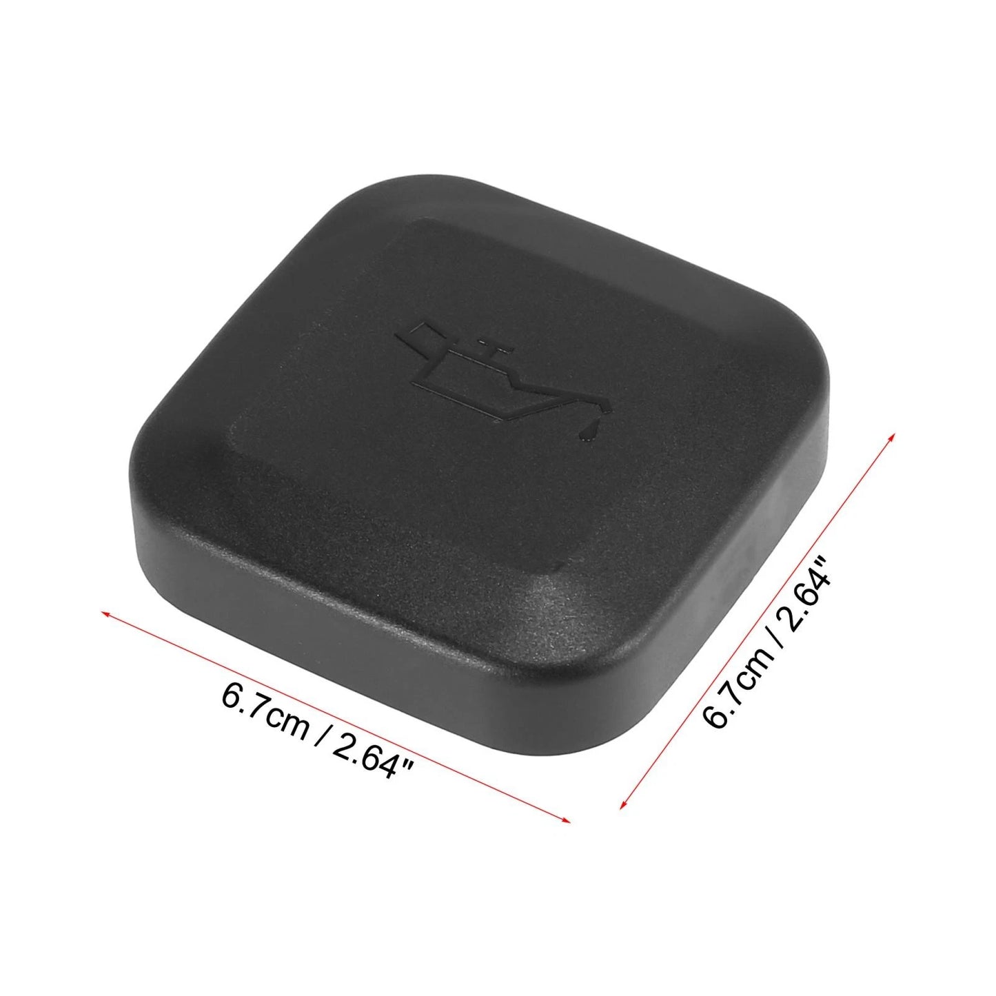 Black Engine Oil Filler Cap Cover for BMW E36 E46 328 (1992-2006)