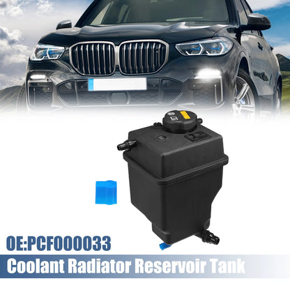 Coolant Radiator Reservoir Tank Set PCF000033 with Cap & Sensor for BMW X5 (2000-2006)