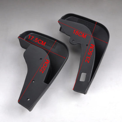 4 x Mud Flaps Splash Guards for Ford Focus Hatchback (2012-2018)