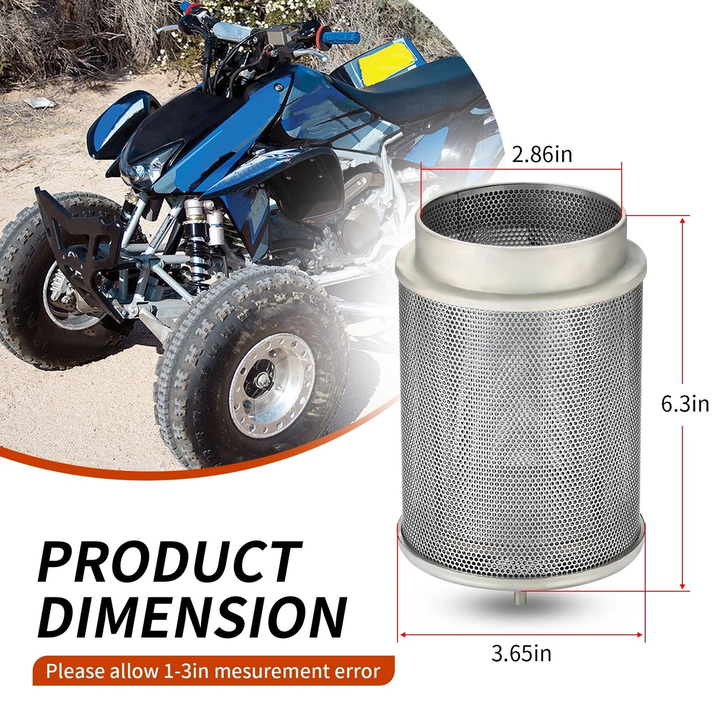 Air Filter Cage for Honda TRX450R TRX 450R 2004-2005