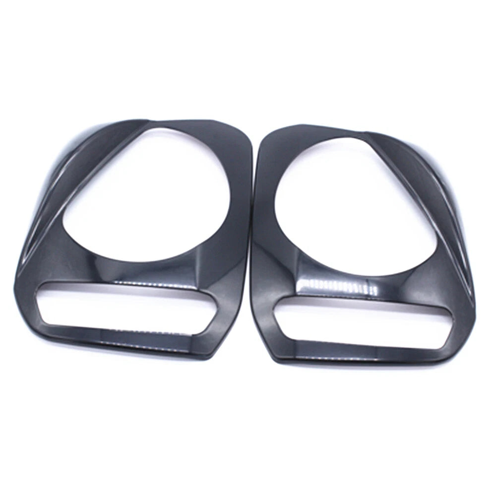 Front Headlight Lamp Covers for Suzuki Jimny (2007-2015) Black